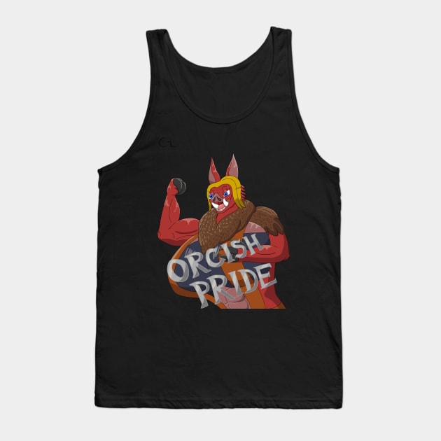 Orcish Pride v2 Tank Top by Cyborg-Lucario